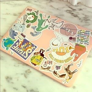 2015 Macbook Air 13 inch Hardshell Case w/ Sticker
